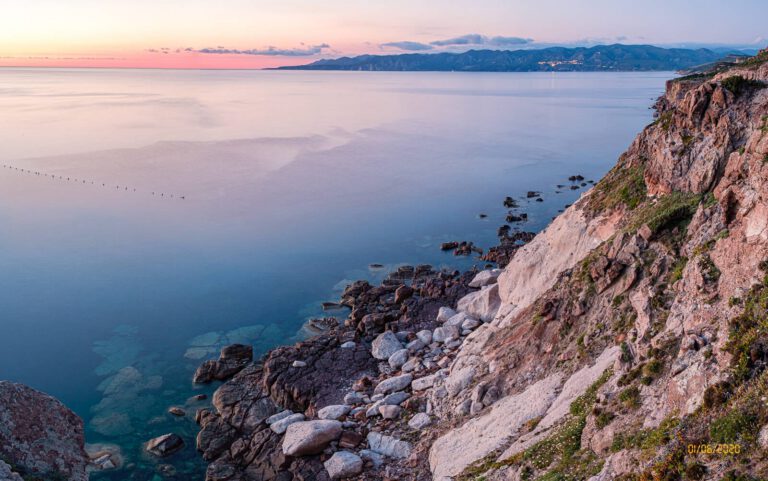 Fortino Capo Altano - Panoramiche tramonto 034