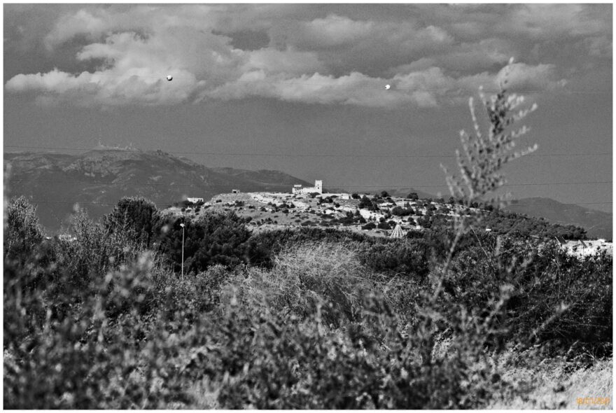 Simulazione bianco e nero Infrared