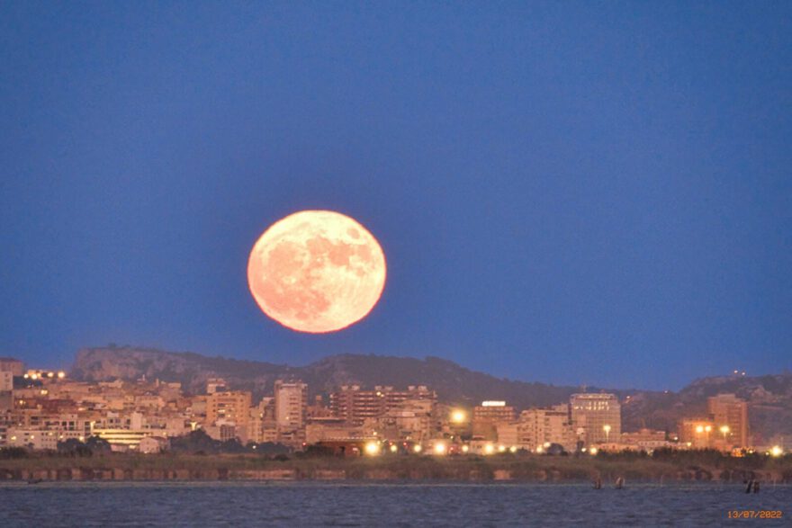 Superluna 13 Luglio 2022 - Super luna 13 Luglio 2022 DB DSCF5620