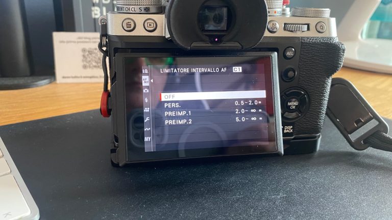 Snap Focus Fujifilm
