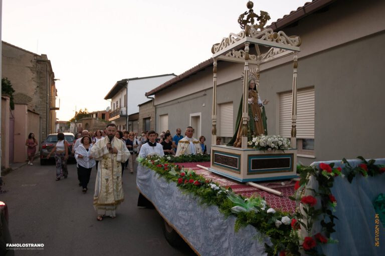 Siliqua Festa Sant'Anna Tradizioni