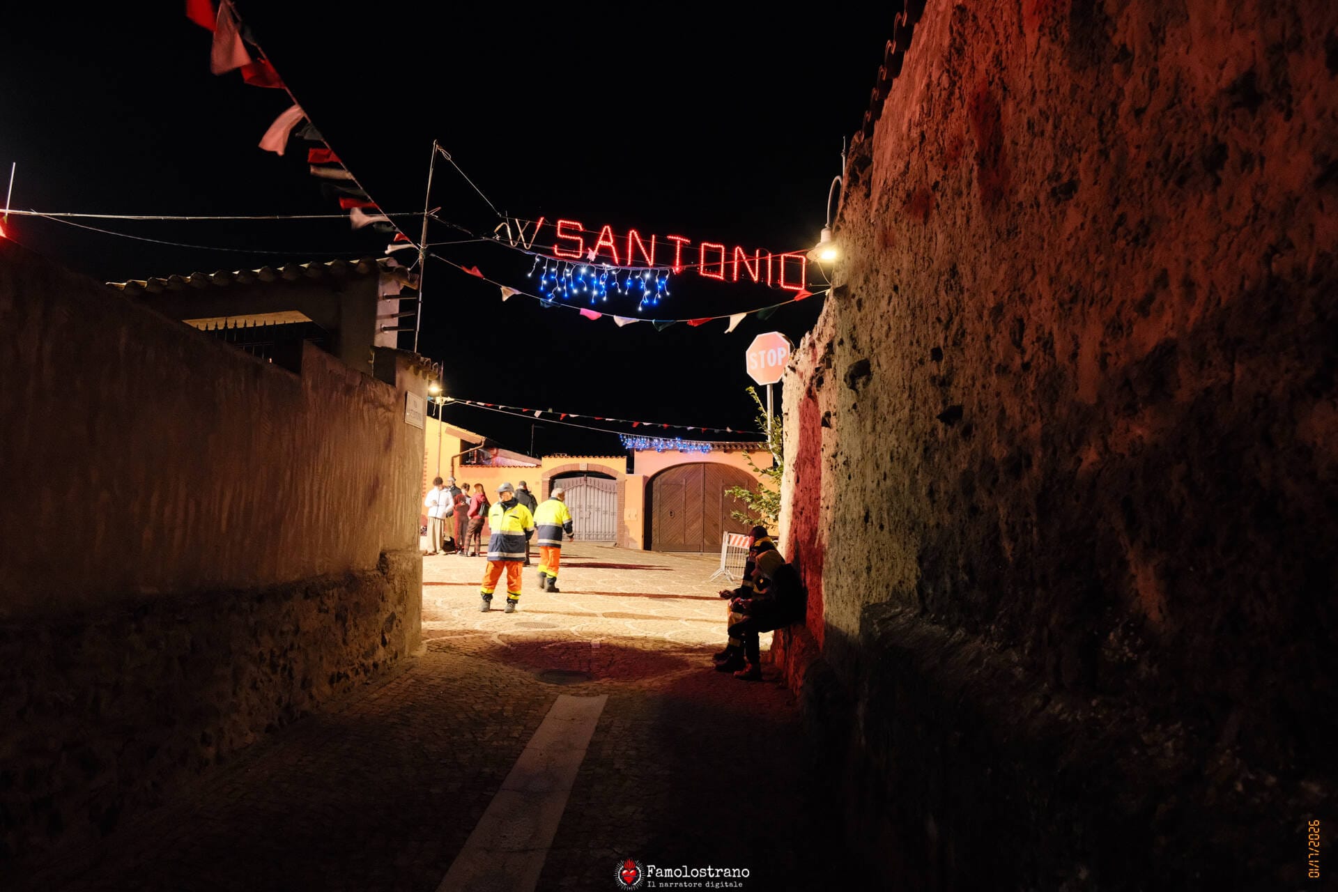 Fuochi di Sant'Antonio a Monastir